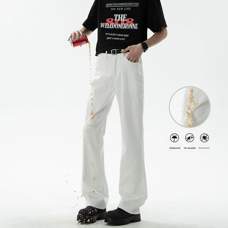 FALIAMS Jeans Unisex White-1