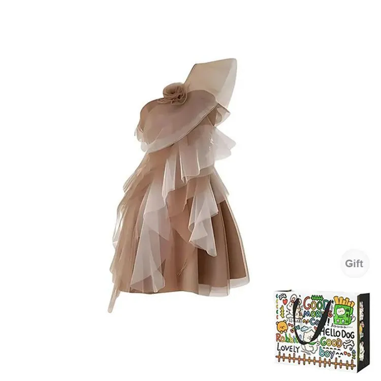 BVODE Sleeveless Dresses Women's Coffee Shopping Bag-0