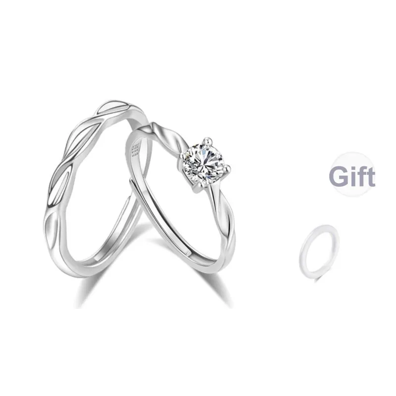 Love Jewelry Natural Agate Rings Unisex-0