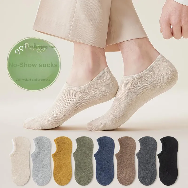 Top Melon No Show Socks Men's 5 Pack-8