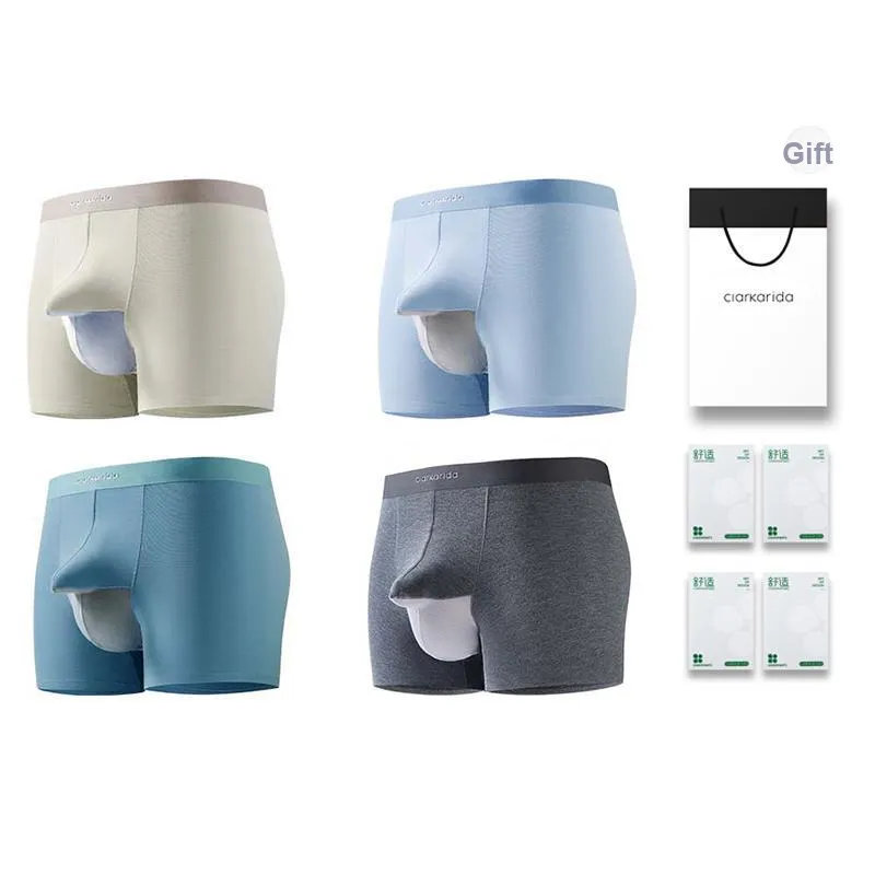 Clarkarida Underpants Men's 4 Pack Gift Box Set-1