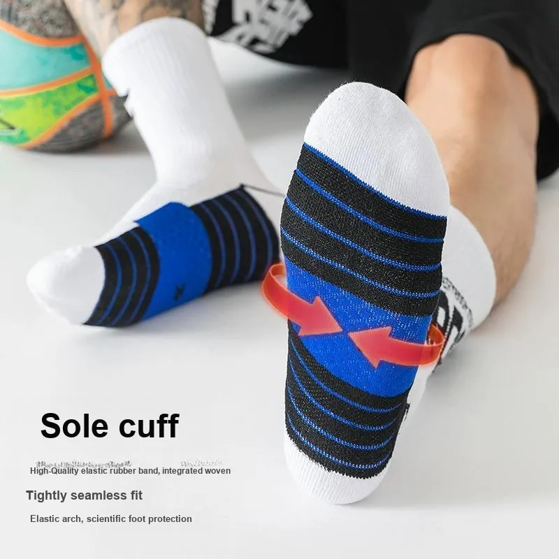 SALOATO Basketball Socks Men's 2 Pack-10