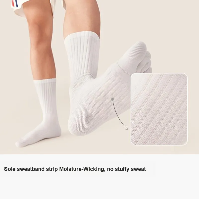 B&C.Room Knee High Socks Men's 4 Pack-8