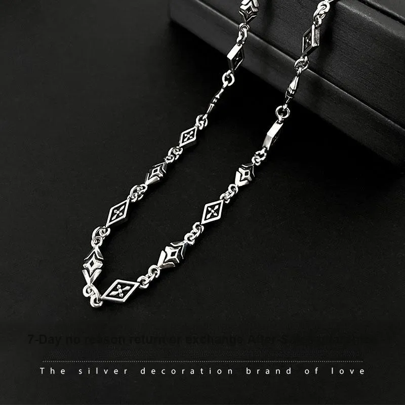 COISE S925 Silver Necklaces Men's-3