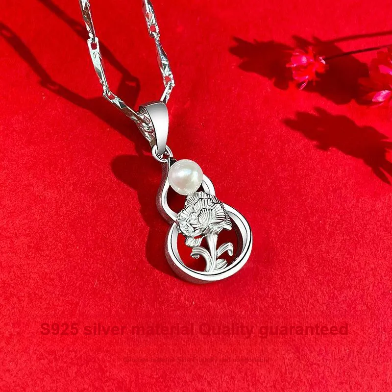Love Pearl Pendants Women's-3