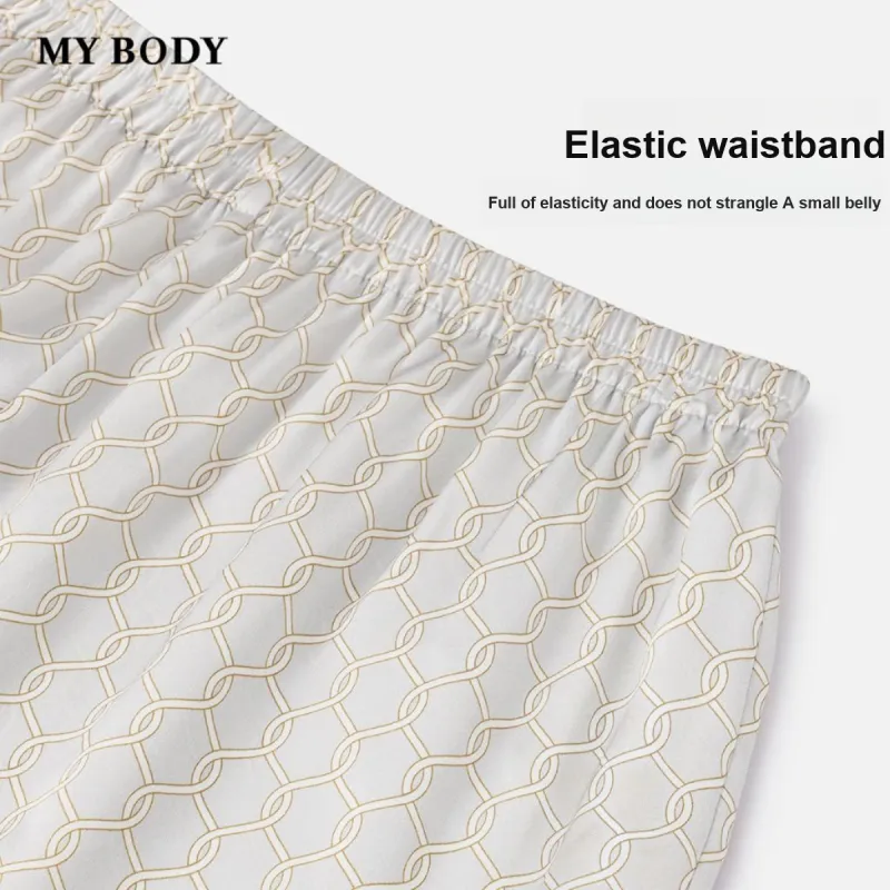 MY BODY Men Pajama Sets-3