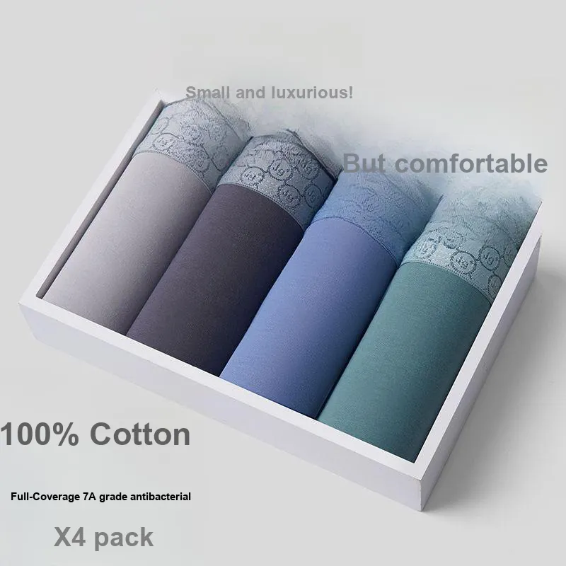 Disney 100% Cotton Boxer Briefs Men's 4 Pack-5