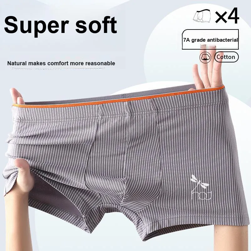 RED DRAGONFLY Cotton Panties Men's 3 Pack Gift Box Set-6