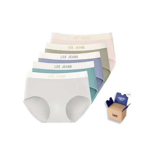 Ли совместный модель Edge Color 3,0 Нижнее белье Подарочная коробка Женское 5 пар