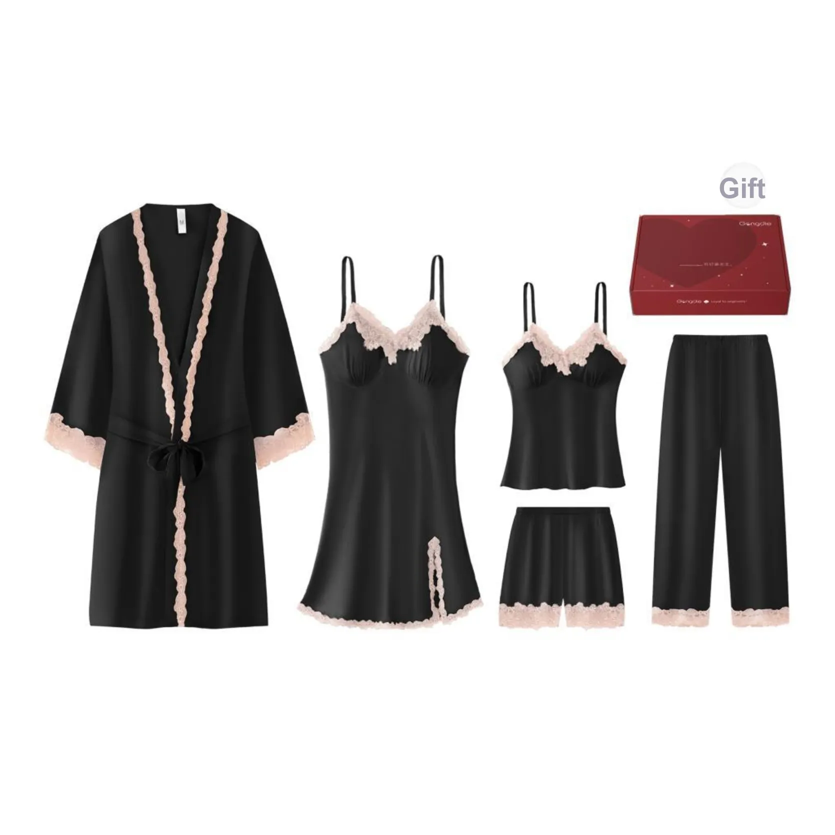 Gongdie Pajama Set Gift Box Set Women's
