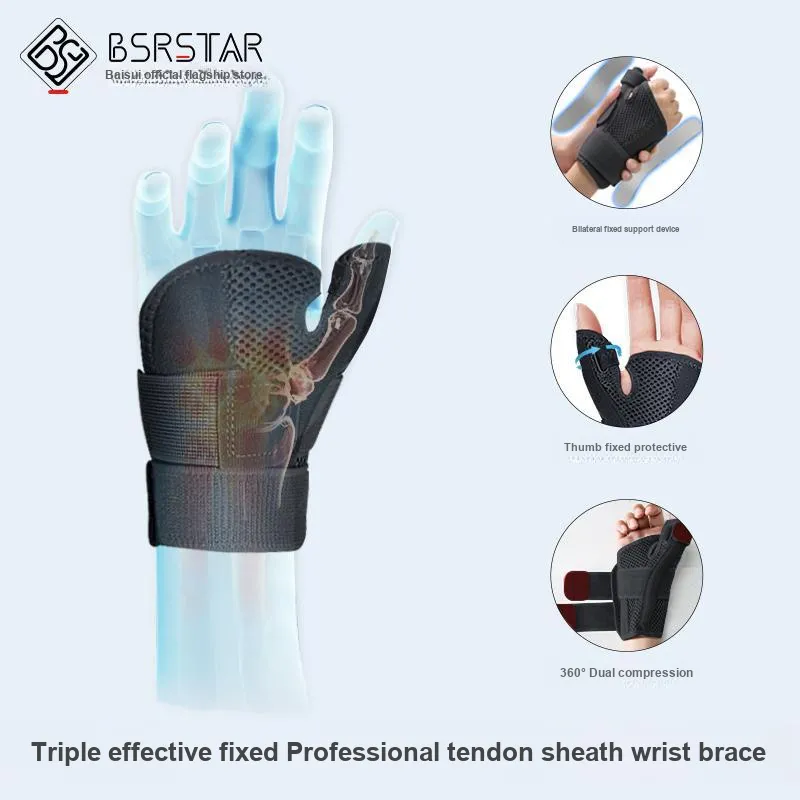 BESTRAY Wristbands Protective Rehabilitation Unisex-7
