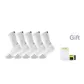 Scorpion Black[Player Exclusive]Box 5 Pack, Mid-Top (Includes Free Laundry Bag)