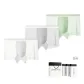 Extra Thin Ice Silk 7A Mulberry Silk Antibacterial[Moon White+Dusk Mountain Gray+Mint Green]3 Pack Gift Box Set