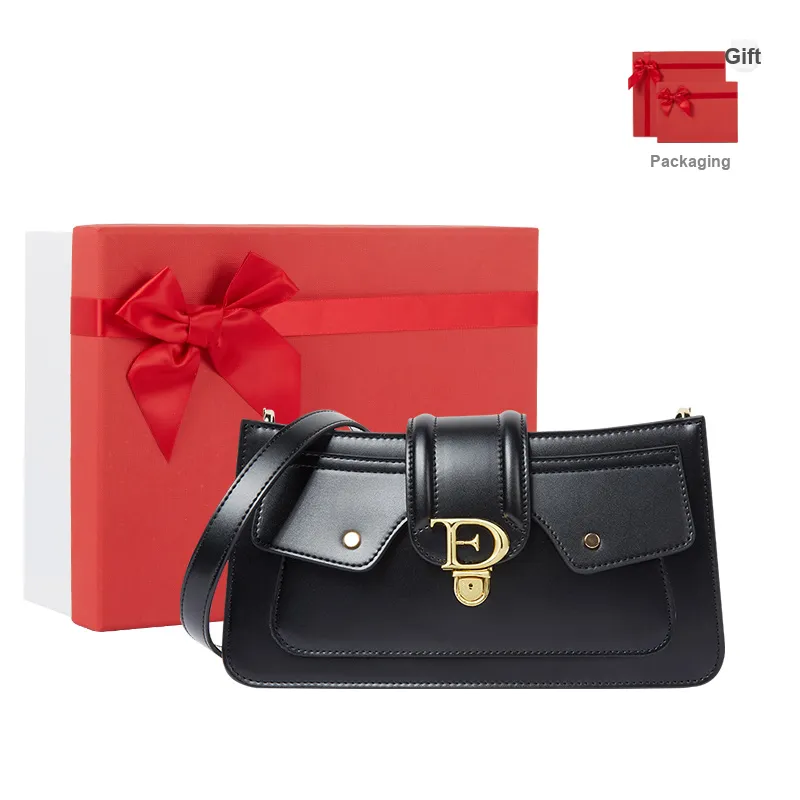 TUCANO PU Shoulder Bag, Crossbody Bag Women's Black-6