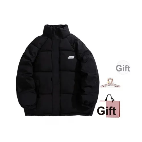 BAIDAIFEI Черный В комплекте с заколкой-крабиком + эксклюзивная сумка для покупок унисекс пуховики