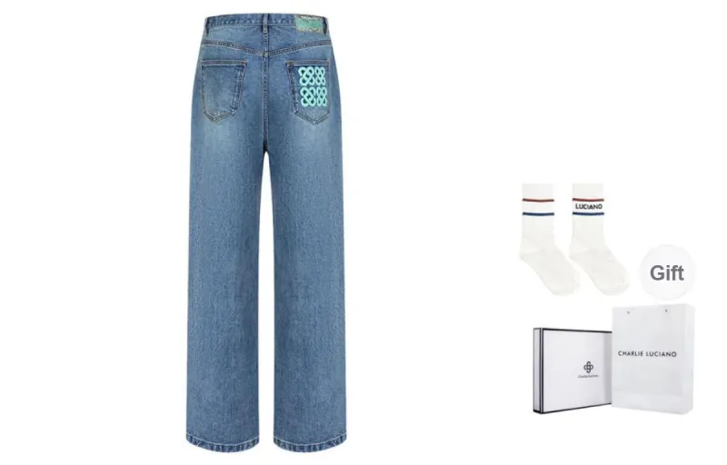 Charlie Luciano Jeans Unisex Gray-8