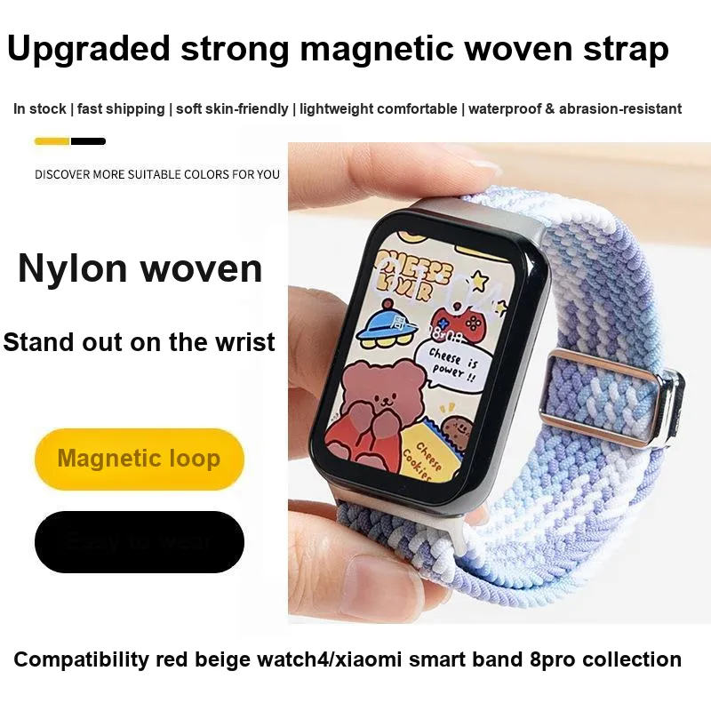 MSSM Watch Band Xiaomi Compatibility Nylon Material-1