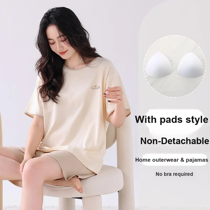 OUSHIBO Pajama Set Women's Image Color-5