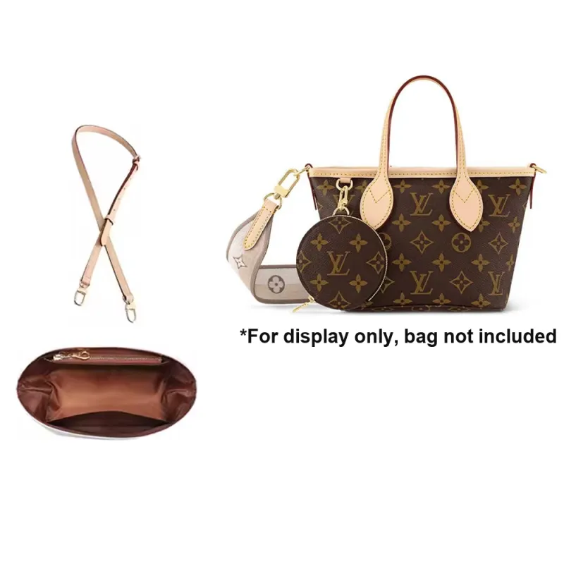 Ingenuity Handmade Cow Leather Tote Bag Shopping Bag Crossbody Bag Strap Mini Women's Beige-4