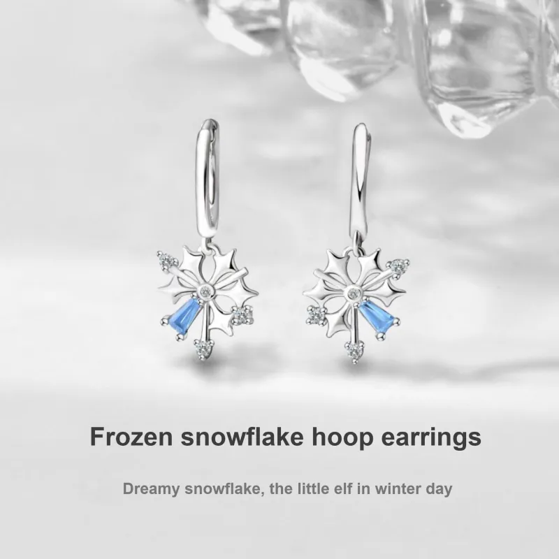 KEMLAIDA 925 Sterling Silver Earrings Women's-3