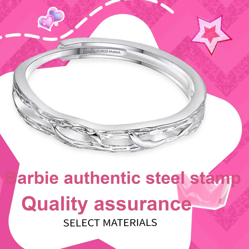 Barbie 999 Fine Silver/925 Sterling Silver Rings Unisex-4