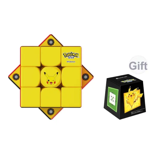 GAN Покемон Пикачу Сквиртл Магнитный THREE Уровень Игрушка Детский Образовательный Новичок Кубики Рубика