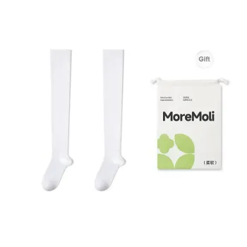 Moremoli Thigh high Socks Women's Shopping Bag 2 Pack
