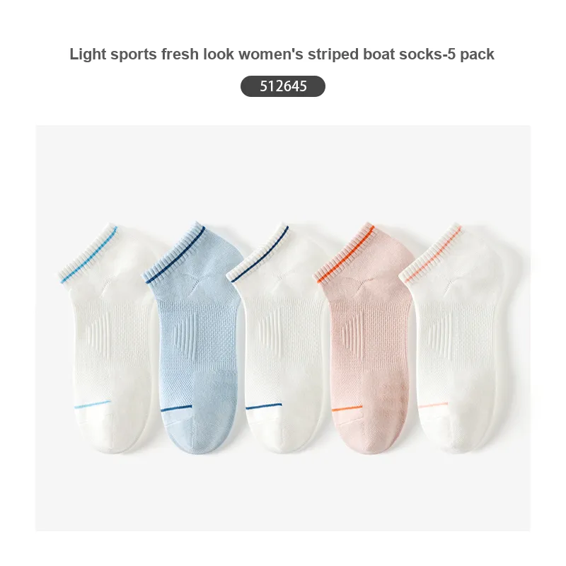 Caramella Ankle Socks Unisex 5 Pack-5