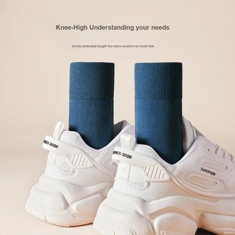 Cheekkiss Mid Calf Socks Men's Box 4 Pack-1