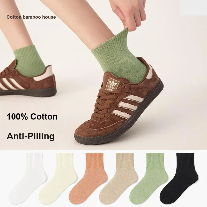 B&C.Room Mid Calf Socks Women's 6 Pack-2