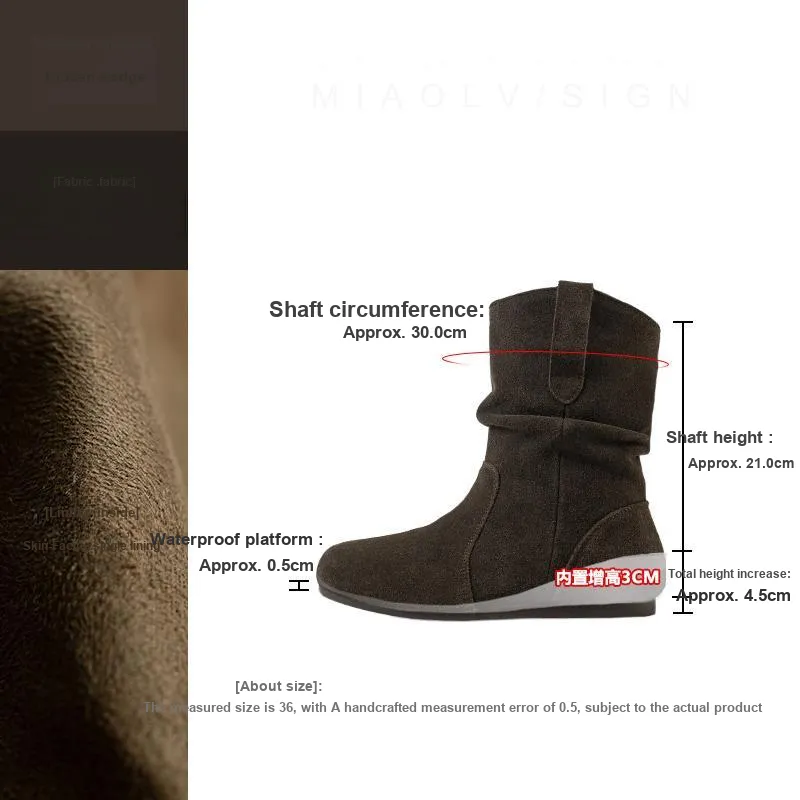 Wonderful Couple Ankle Boots 1.5cm Women's-44