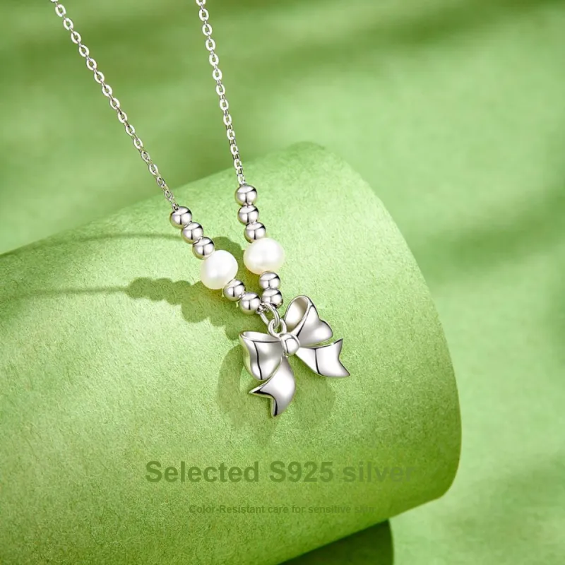 MISS TOOYA S925 Silver Necklaces Women's-2
