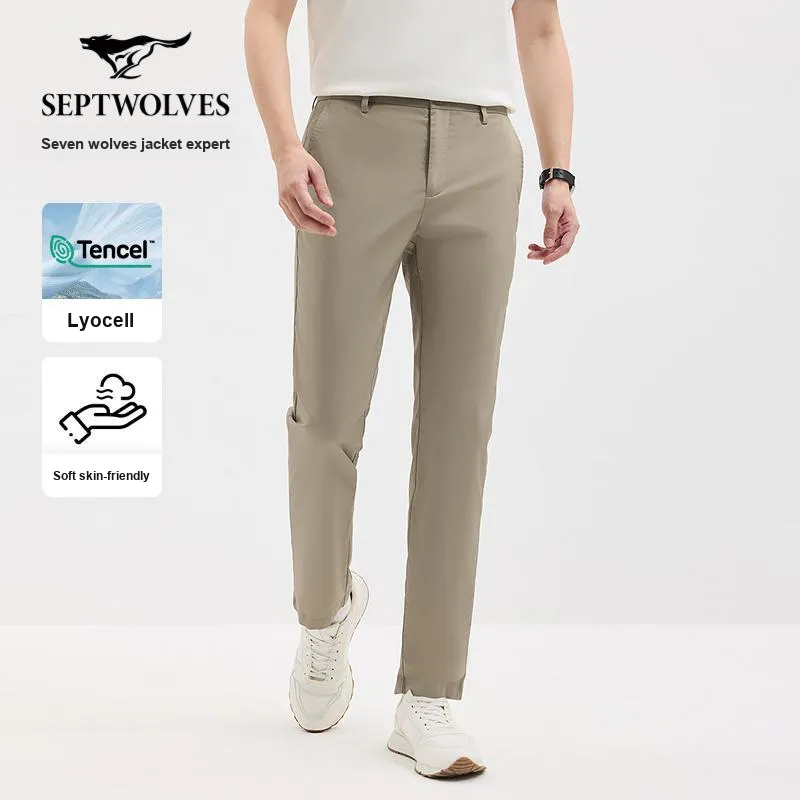 SEPTWOLVES Casual Pants Unisex-14