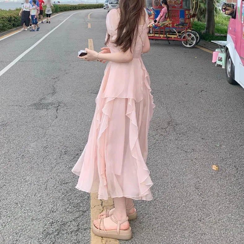 Mm Short Sleeved Dresses Women's-3