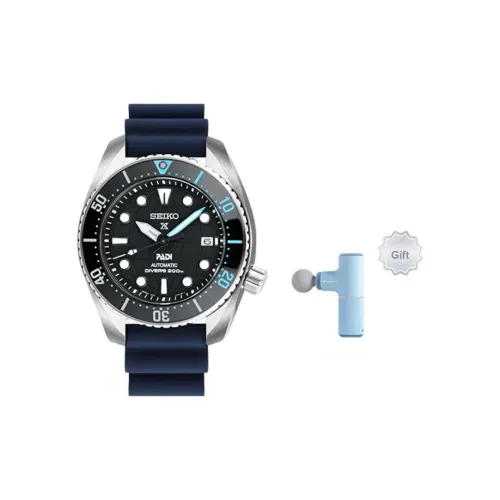 SEIKO Prospe Collection Механические часы Мужские часы Черный циферблат