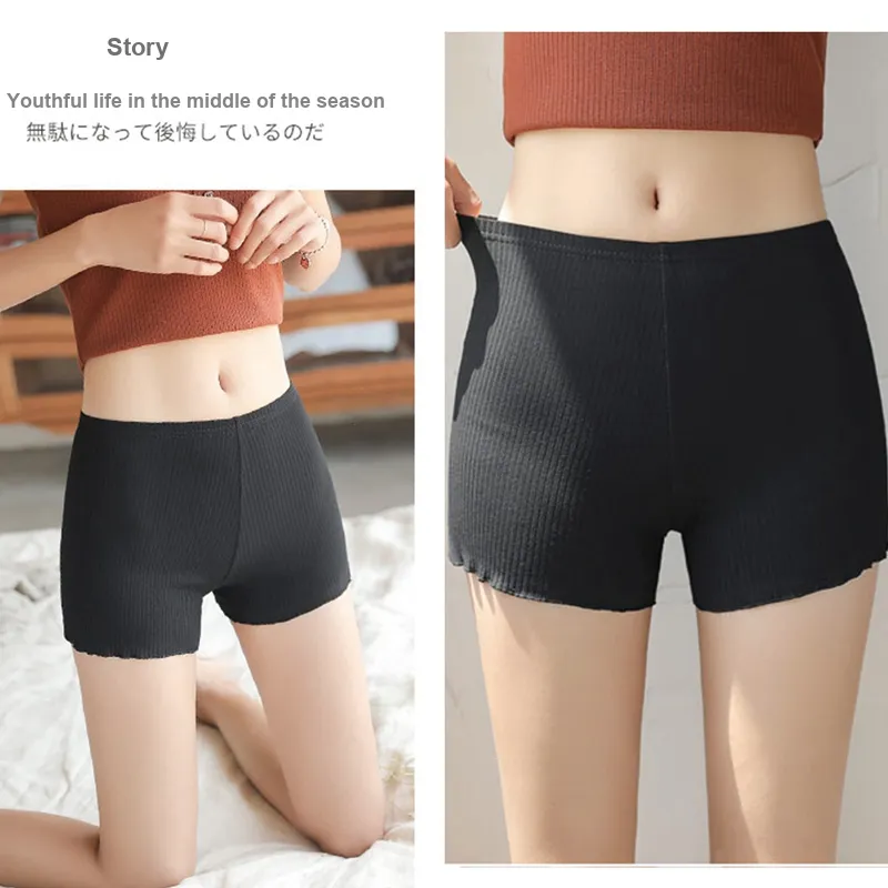 NANJIREN Leggings Women's 2 Pack Black-2