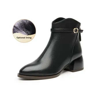 DG Ankle Boots Women's Black/Smoke Yellow