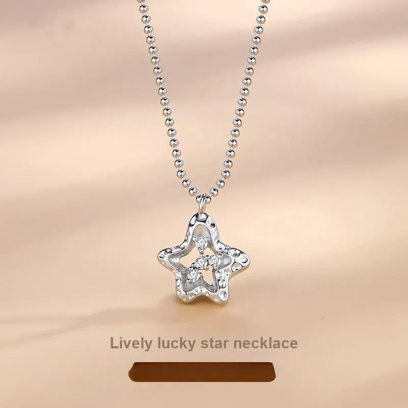 KLFOOK 999 Fine Silver Necklaces Women's-1