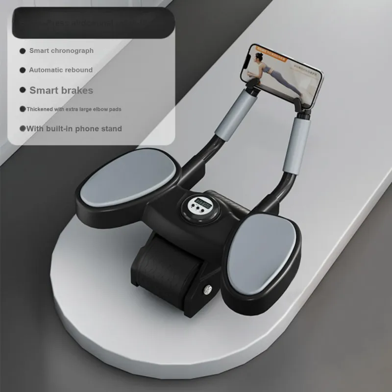 Pelplo Countable Abdominal Roller With Automatic Rebound For Crunches Extra Large Smart Display Unisex Multiple Colors-8
