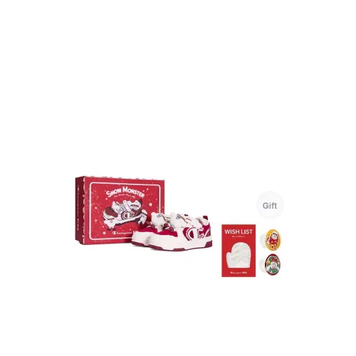 Champion Kids Champion Kids' Снег Монстр Обувь Устойчивая к истиранию Низкий Топ Детские Скейтбординги Красный Детский