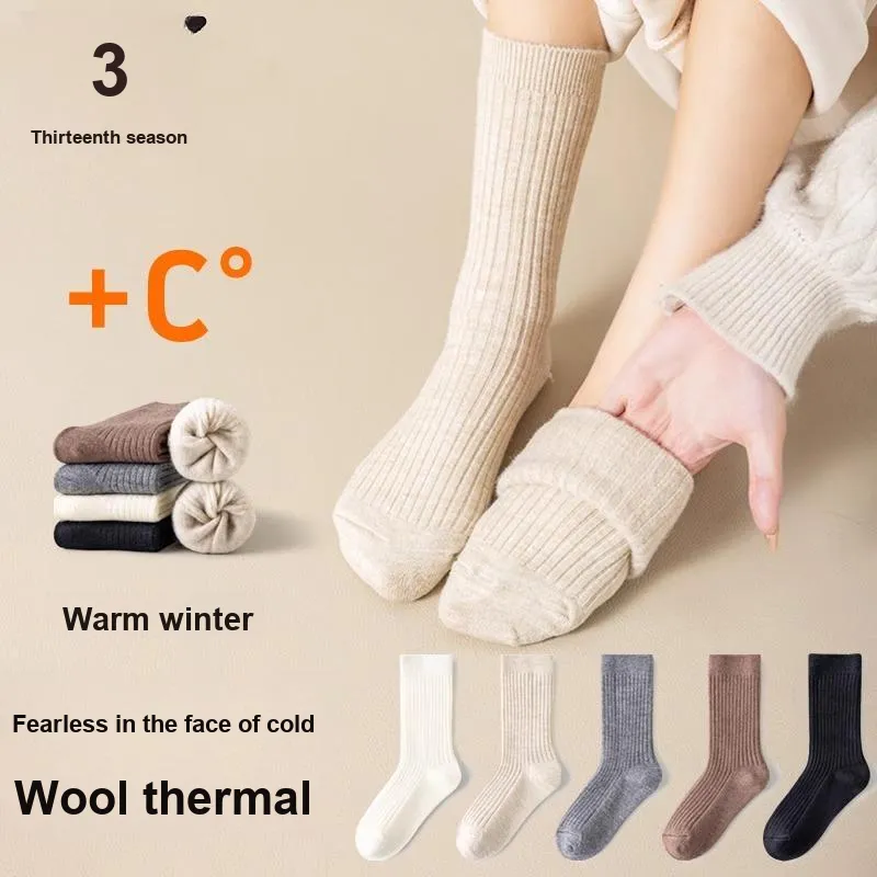 Thirteen day Season Mid Calf Socks Women's Combo Set-31