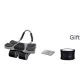 [Four-Wheel Smart Abdominal Roller-Gray]+Urban Techwear Fat-Burning Belt+Eco-Friendly Thickened Knee Pad