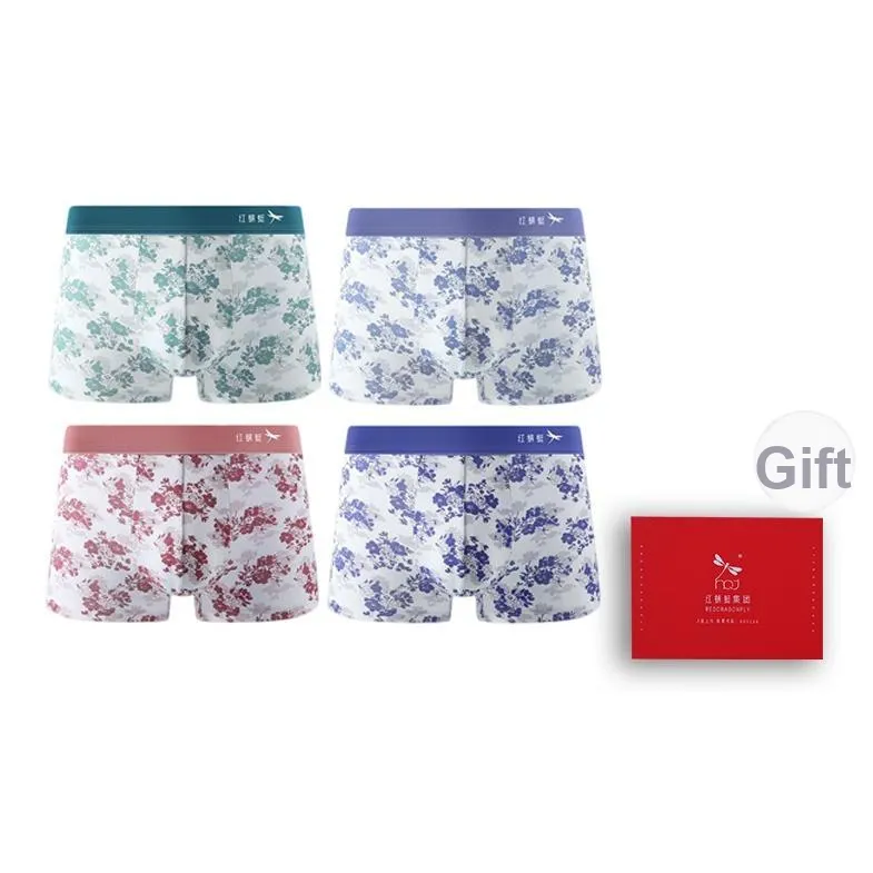 RED DRAGONFLY Трусы Мужская Коробка 4 Пачки