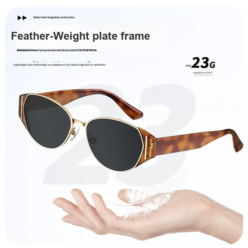 KeiTi Plate Frame Square Sunglasses Unisex-3