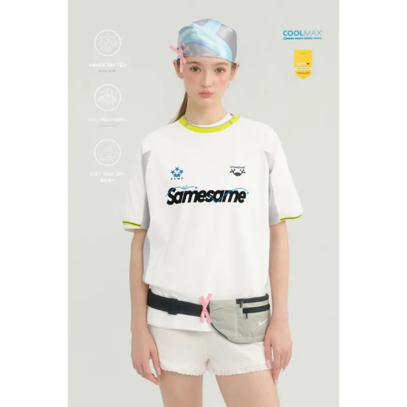 MYSAMESAME T Shirt Unisex White-6