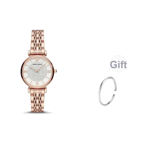 EMPORIO ARMANI Women's Watch Кварцевый механизм Белый циферблат