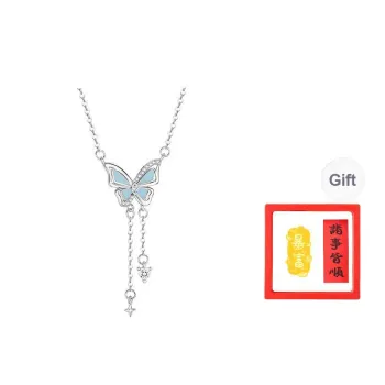 Chongqing Gold Store S 999 Fine Silver Necklaces Women's