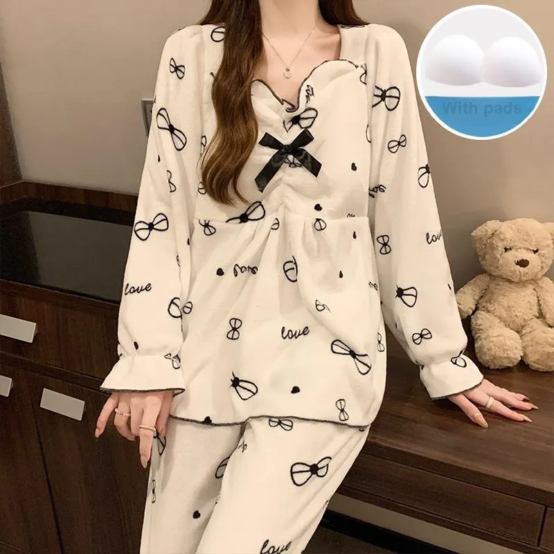 Sleeping Beauty Pajama Set Women's Image Color-4