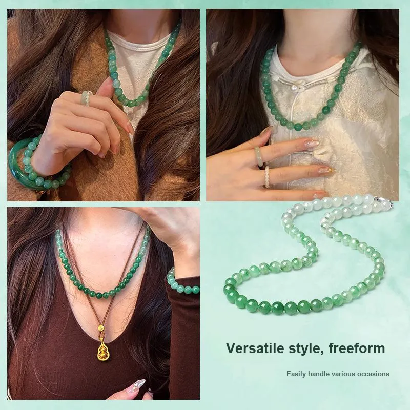 CHOW TAI SENG African Emerald Necklaces Women's-1