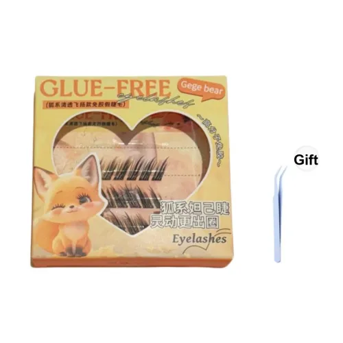 Gege Bear Лиса Серия Прозрачный Flying Стиль Искусственные ресницы Thickening Стиль